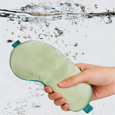 Fresh Breeze Sleep Mask in Mint Green