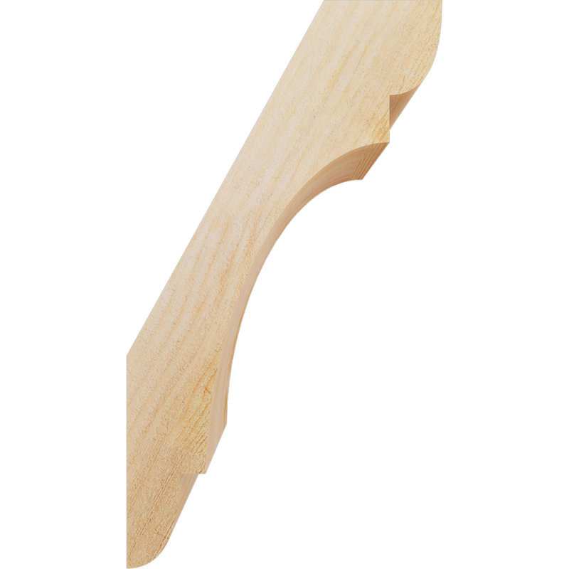 Attelle de genou olympique, Sapin de Douglas, H 18 po x l 6 po x P 10 po, Sciage brut