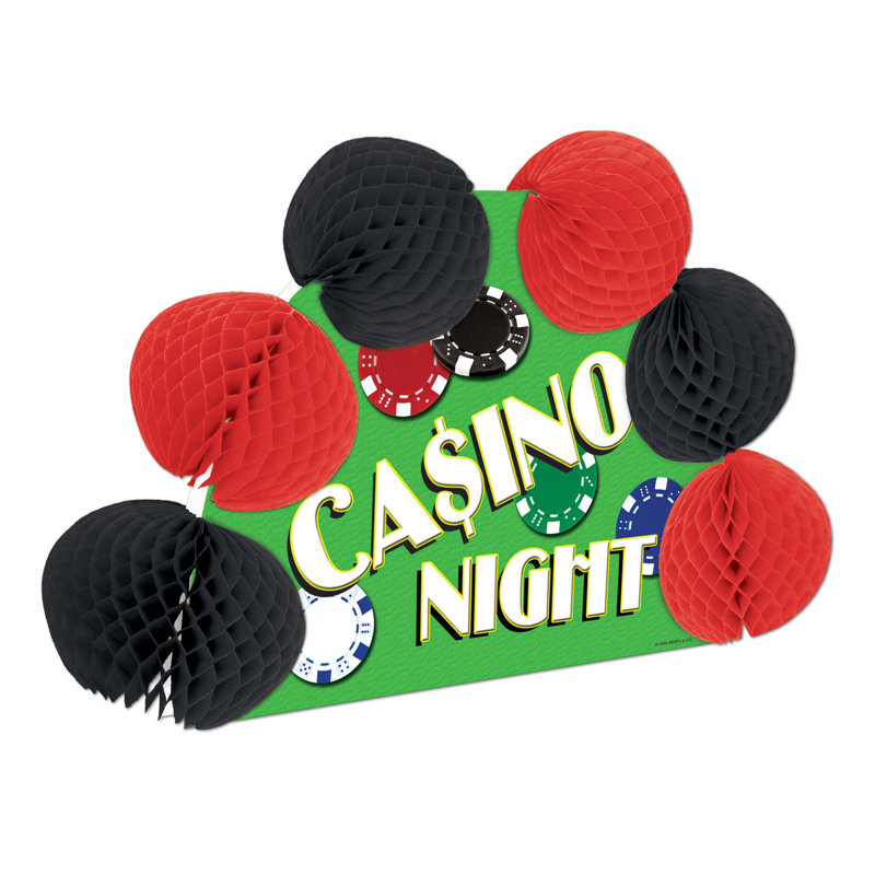Briques de casino déroulantes pour la pièce maîtresse