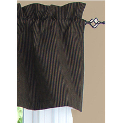 Cantonnière en coton l 6,5 po Anceline