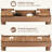 Kubilay Fir Potting Bench with Display Rack