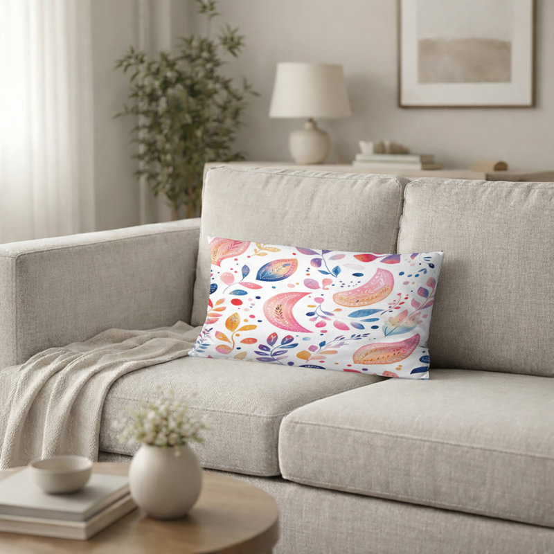 Coussin décoratif French Country, H 12 po x l 20 po