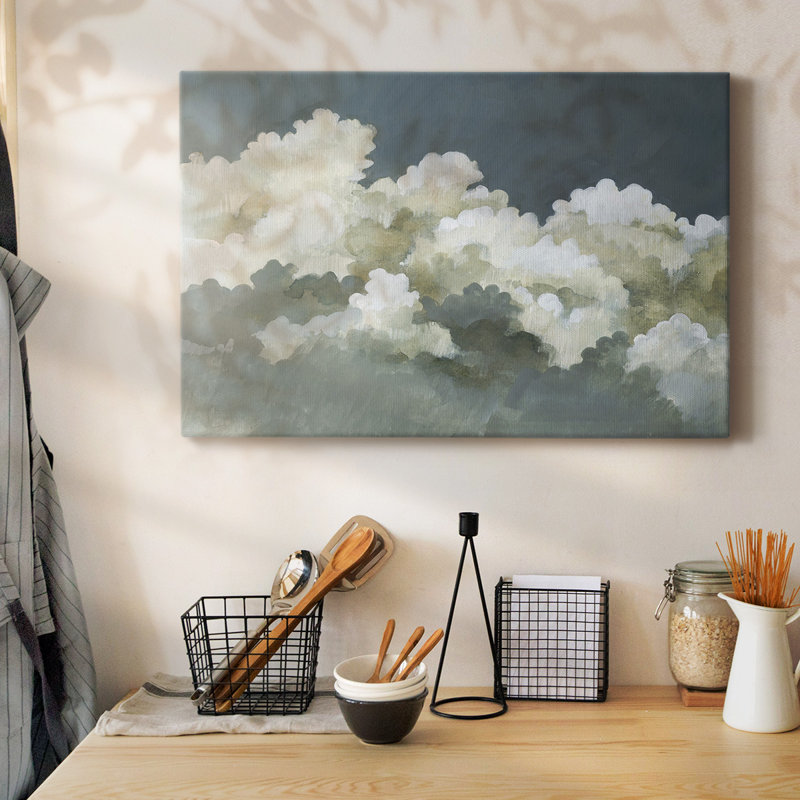 Toile tendue Big Clouds III-Gallery, H 8 po x l 12 po