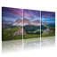 Ensemble de 3 tableaux muraux sur toile représentant un paysage de montagne-415045537
