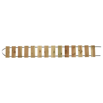 Kasturi Decking Roll Impregnated Pinewood Picket Fence Panel