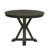 Resendez Rylie 48" Round Wood Dining Table