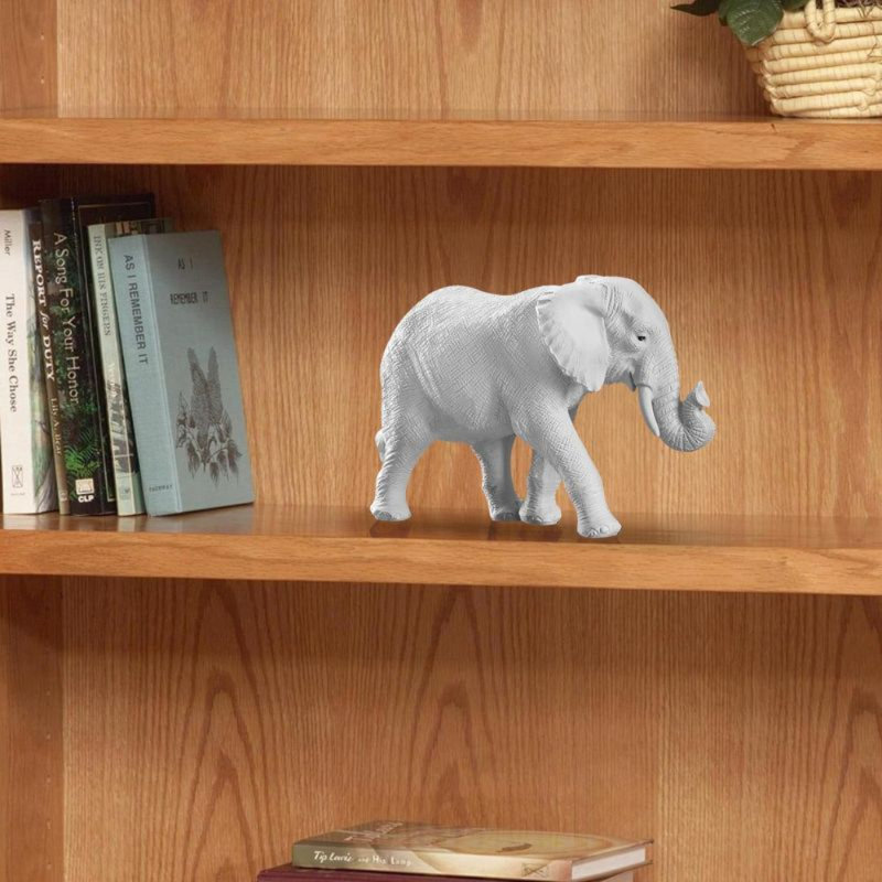 Resin Cast Elephant Figurine