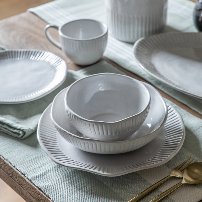 Parfett Organic Ridged Pasta Bowl