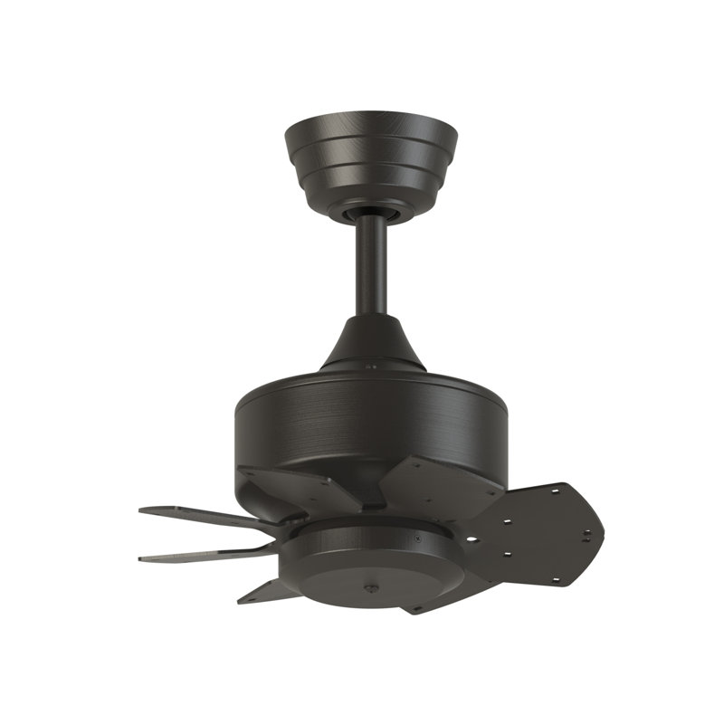 Levon Custom Indoor/Outdoor Smart Ceiling Fan DC Motor - Dark Bronze, Dark Bronze