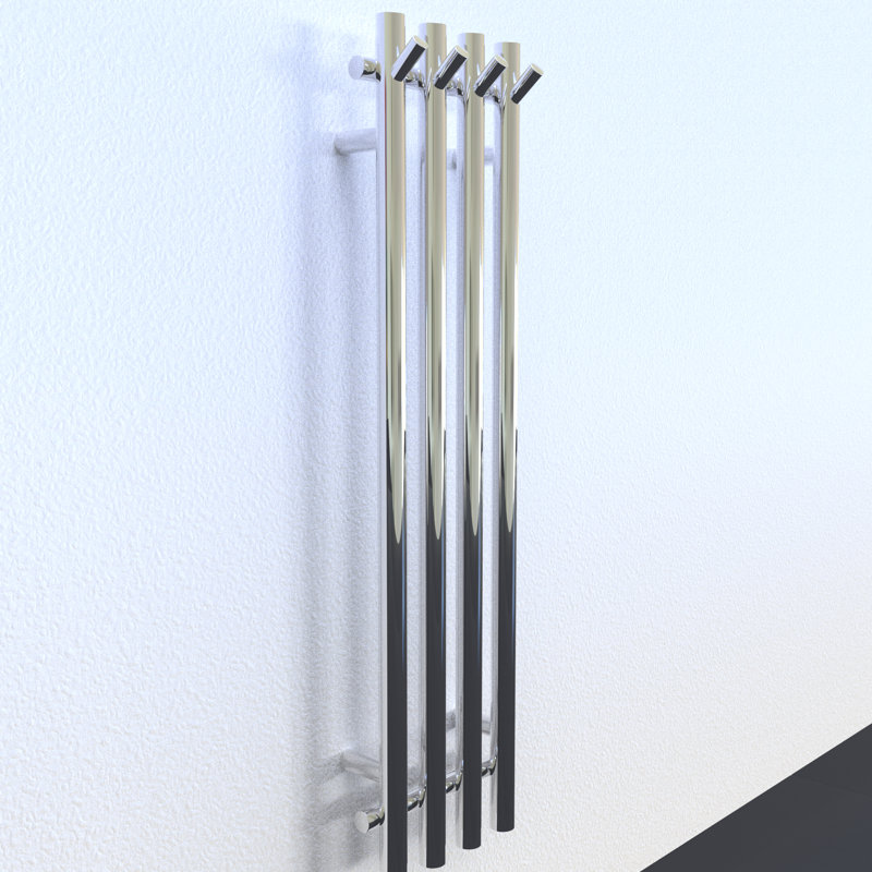 Straight Towel Rail Towel Warmer, silver