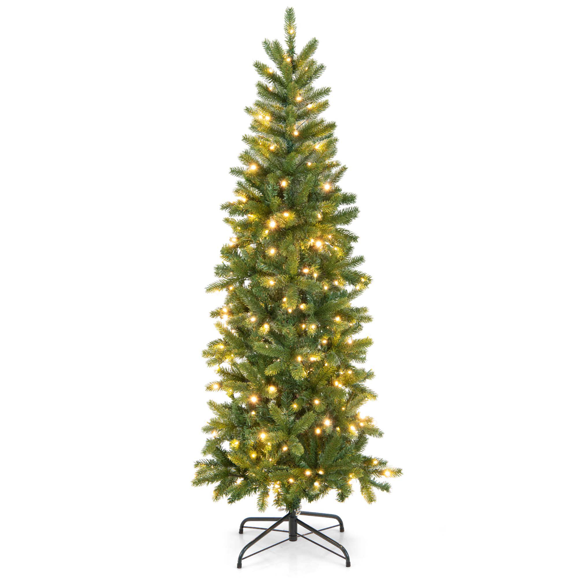 The Holiday Aisle® Hannahmarie 5' Lighted Christmas Tree & Reviews