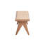 Pratique et à la mode, banc, largeur de 51 pouces, poids de 23 lb, utilisation sans effort de style Mid-Century, respirant, profondeur 14, siège chaud