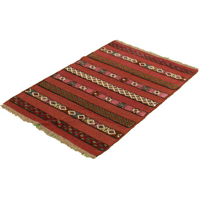 Wool Southwestern Indoor Rug