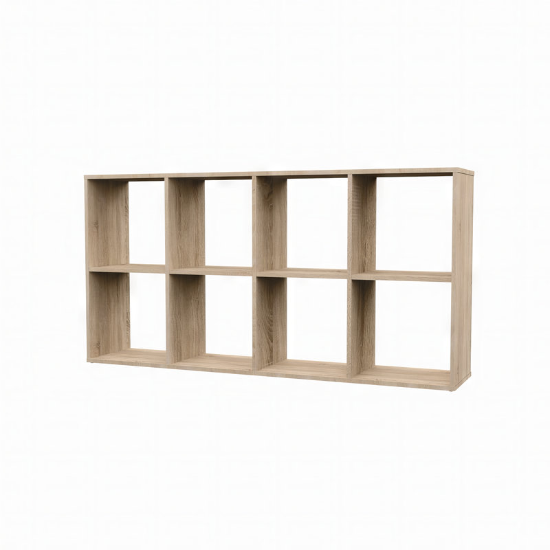 Naruto 75cm H x 147cm W Bookcase, Sonoma