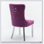 Fauteuil contemporain rembourré en velours de bois massif haut de gamme Collection-1837609572