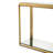 Callum 59'' Glass Top Console Table