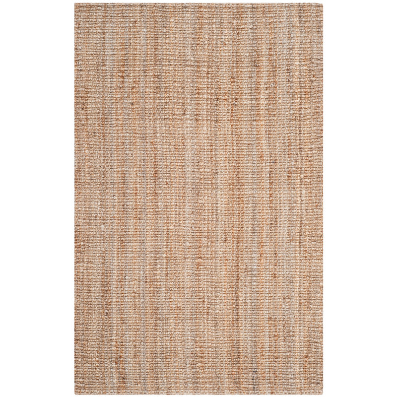 Alda Erroll Pollux Machine Made Power Loom Jute Area Rug, Rectangle 6' x 9'