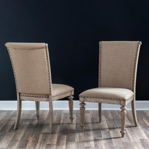 Raminez Polyester Wing Back Side Chair Dining Chair