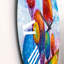 Arbres ornementaux colorés - horloge murale moderne-60327849