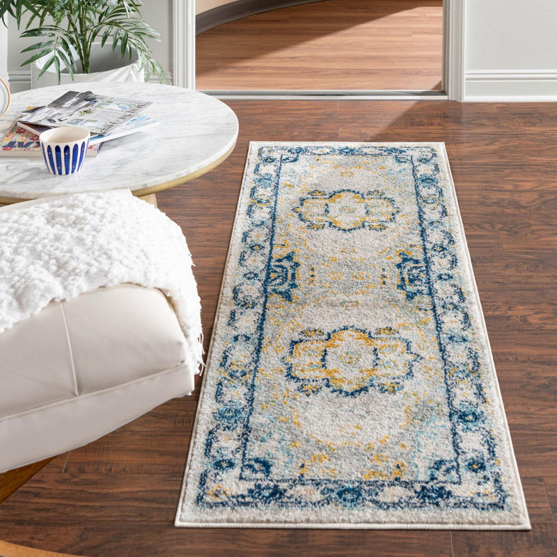 Hagedorn Oriental Area Rug, Runner 2'11" x 16', Gray