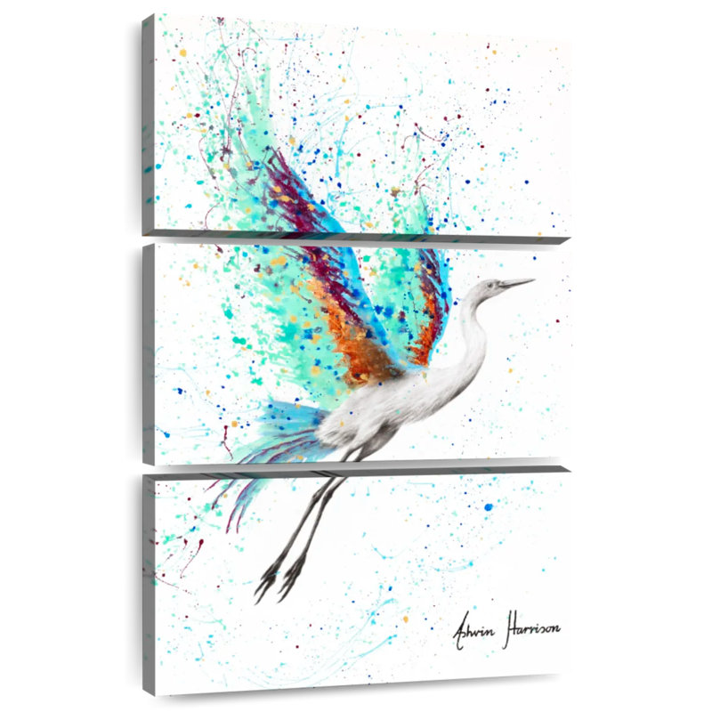 Brampt Glowing Sea Bird, 32" H x 20" W