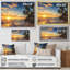 « Paradise Tropical Island Beach with Palms » par Valio84sl - impression photographique sur du métal-1204702947-1127495408-1127495417