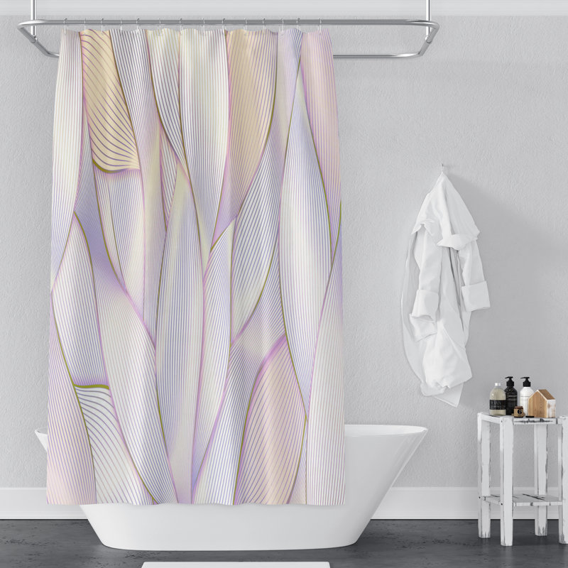Rideau de douche Breeonna, H 93 po x l 70 po