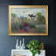Le jardin de l'artiste à Argenteuil, reproduction d'art sur toile-95883019-95883020