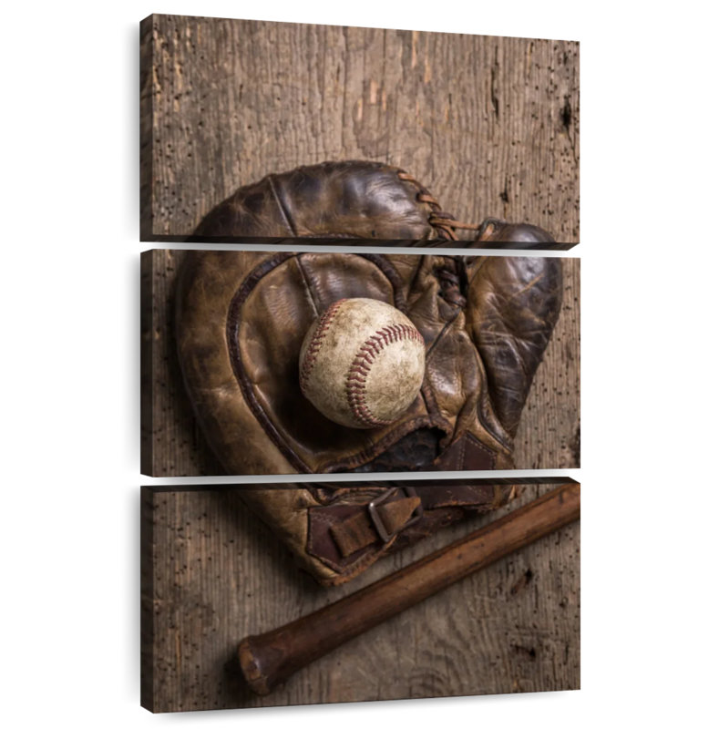 Sireci Rustic Baseball, 65" H x 42" W