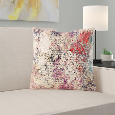 Housse et insert de coussin carré Skull