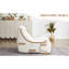 Fauteuil à billes Comfy pour adultes avec - tissu en éponge haute et chenille, plancher paresseux relaxant au bureau, décor de chambre enveloppé-1294012028