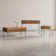 Chazmin 3 - Piece Solid Wood Top Living Room Table Set