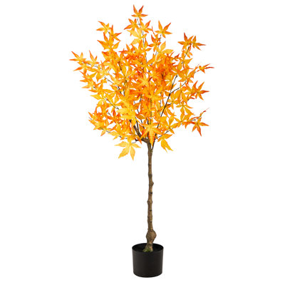 Faux Maple Tree in Pot Liner