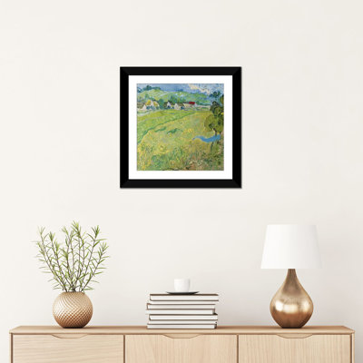 "Le Vesseots a Auvers" par Vincent Van Gogh, reproduction d'art sur toile