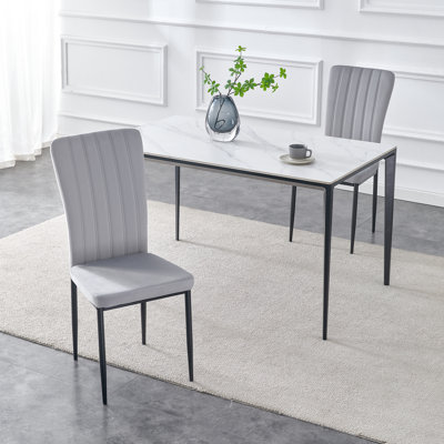 Aazad 119.38 cm H Fabric Side Chair