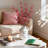 4 pieces of imitation cherry blossom branches