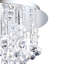 Isabeau Crystal LED Flush Mount