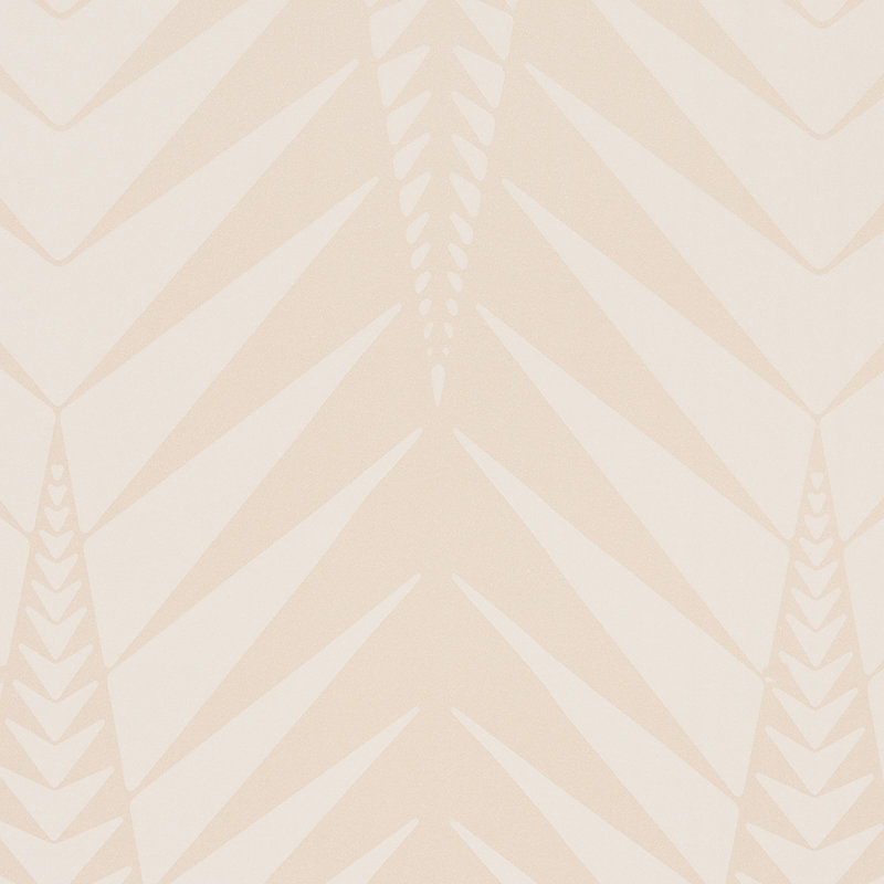 Papier peint zèbre Schumacher x Neisha Crosland, Blanc pierre