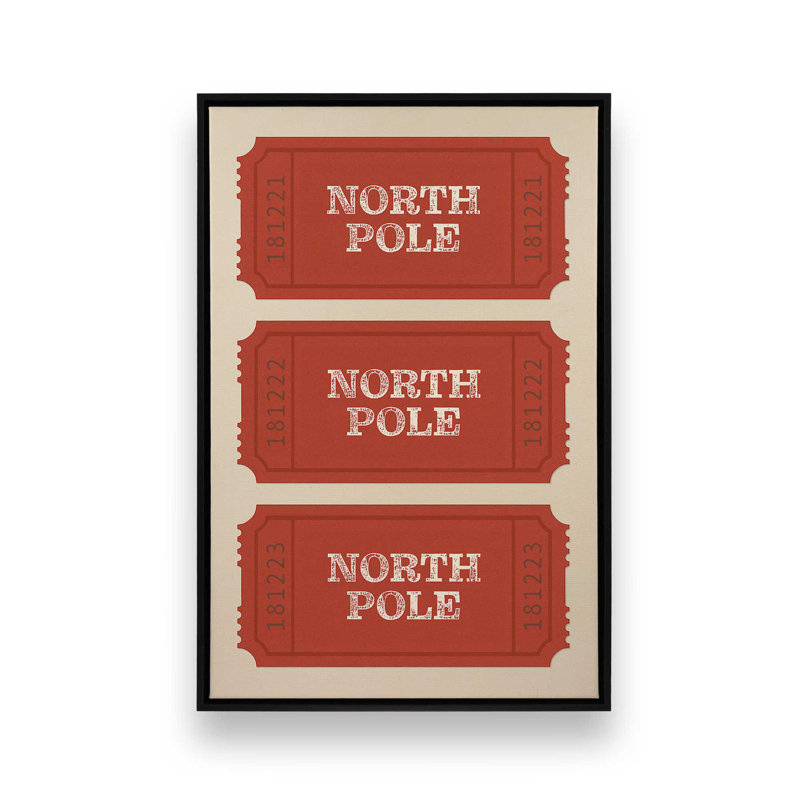 «Destination North Star», reproduction d'art sur toile, H 18,75 po x l 12,75 po, Noir satiné