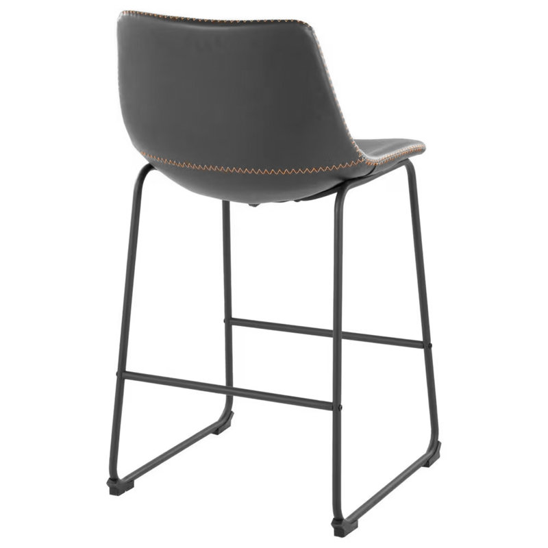 Tabouret de comptoir Alan, Counter Stool (26" Seat Height), Gris