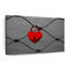 Impression sur toile Heart Heart Lock-92519987