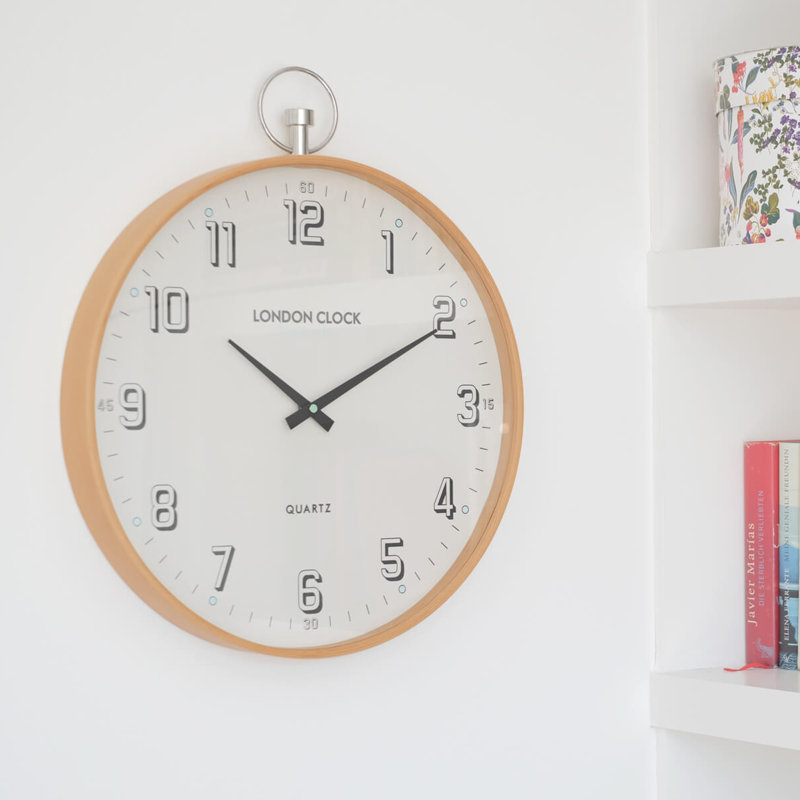 Solid Wood Wall Clock