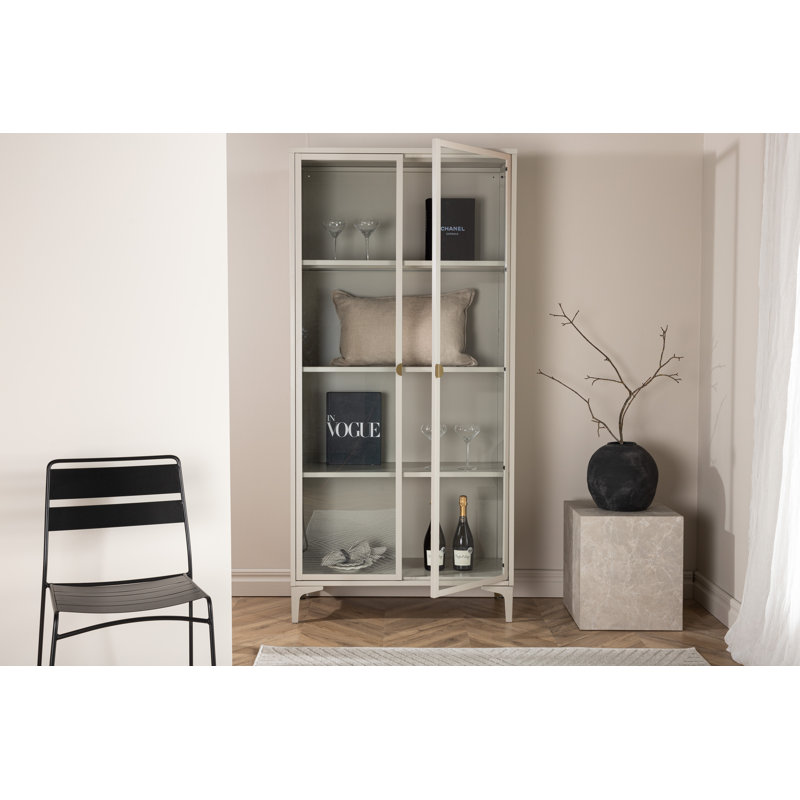 Agadir Display Cabinet, Beige