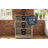 Barbados 33"H Pantry Storage Cabinet with Microwave Shelf — Freestanding Kitchen Cabinet, 2 Doors, 1 Drawer & 2 Shelves, 33.3"H × 23.6"W × 15.9"D, White/Light Oak-1829462265