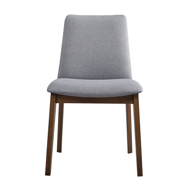 Ensemble de 2 chaises d'appoint seulement, avec tables en noyer