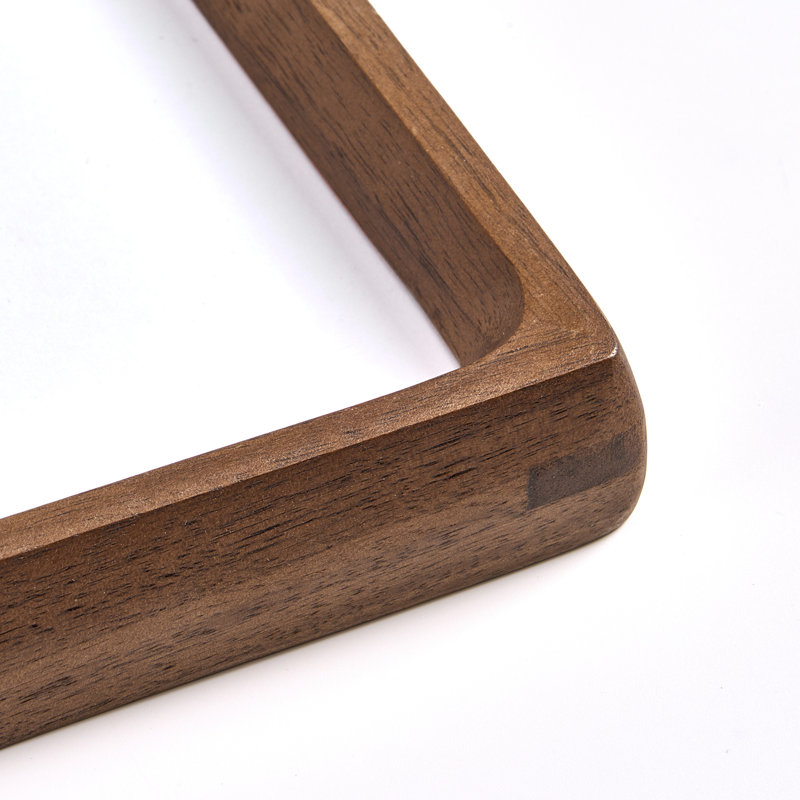 Cadre photo en bois massif avec passe-partout, Walnut, 11" x 14" Matted to 8" x 10"