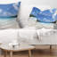 Coussin Blue Seychelles Island - Sea & Shore