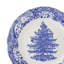 Blue Italian, Christmas Tree Set Of 4 Dinner Plates