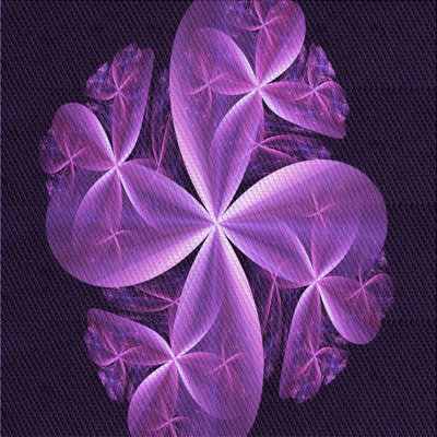 Mauve/blanc/Tapis décoratif bleu marine