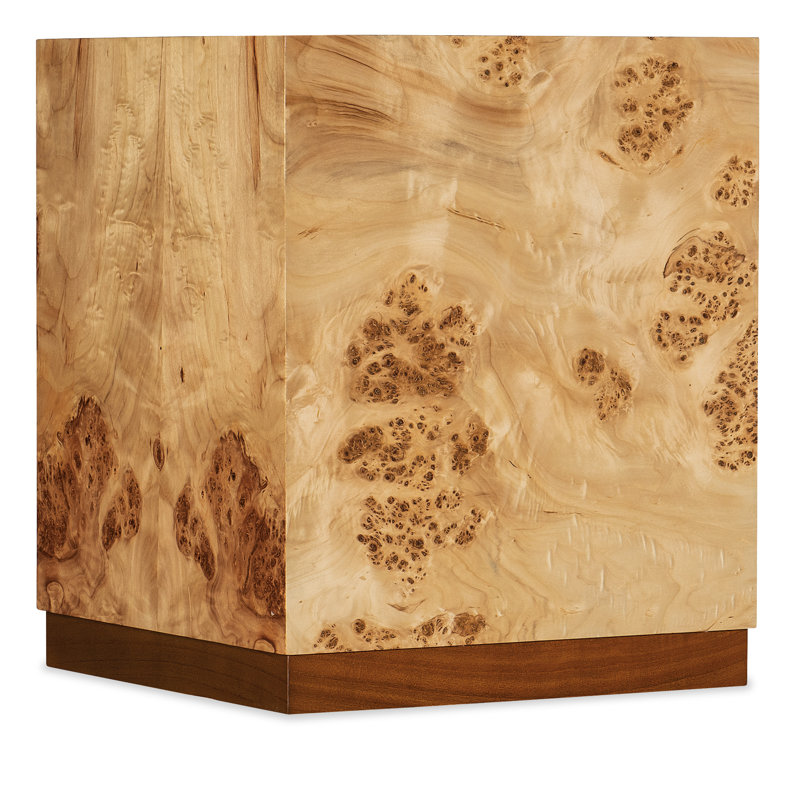 Auberon Solid Wood End Table, 24" H